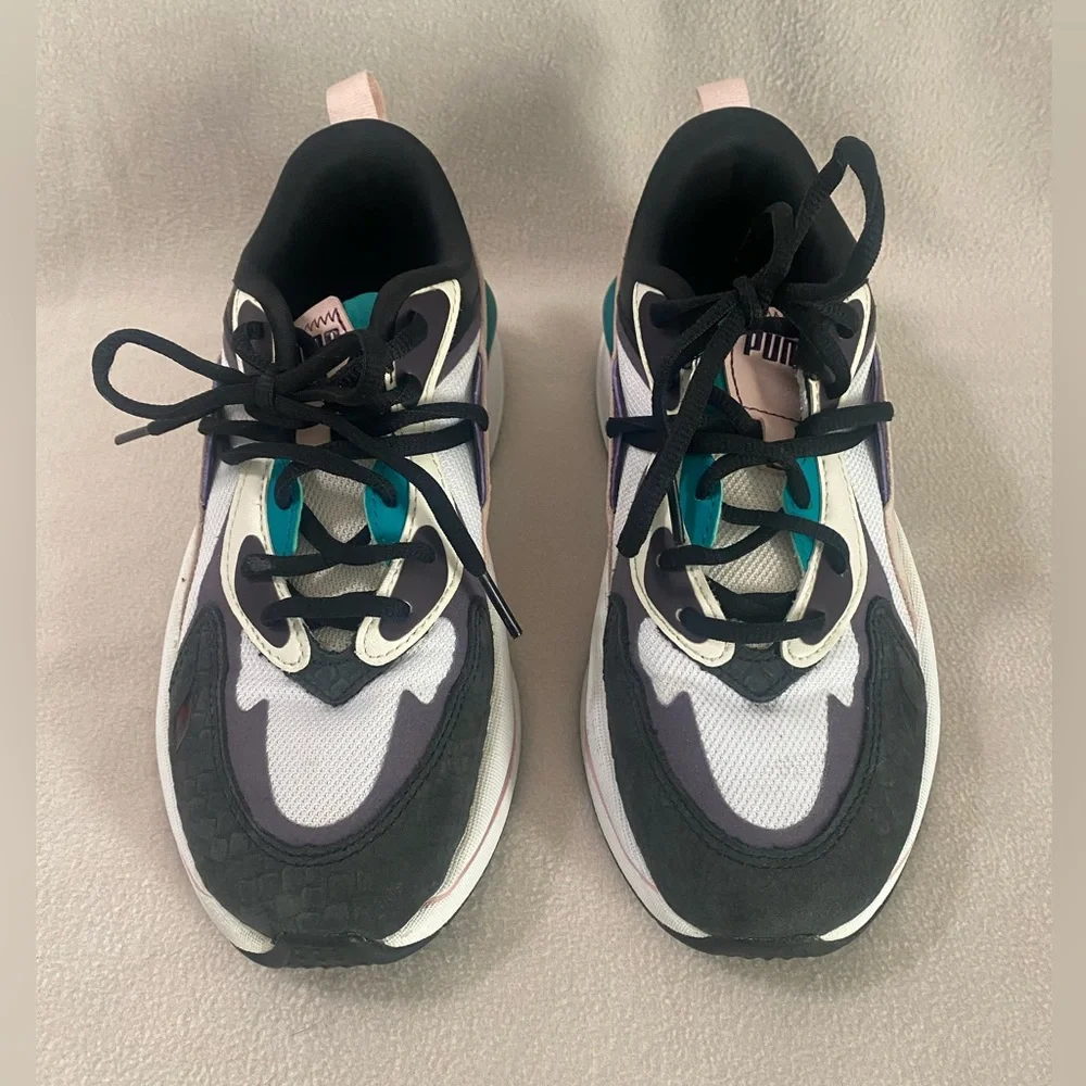 Puma Women's RS-Curve Bright Heights Trainer Sneakers Size 6